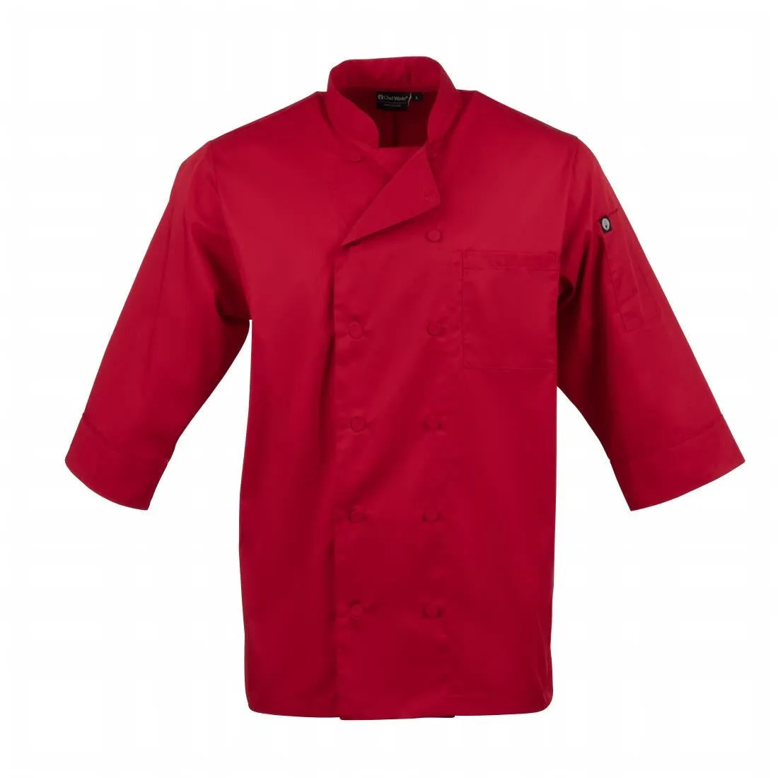 B106-XXL Chef Works Unisex Jacket Red