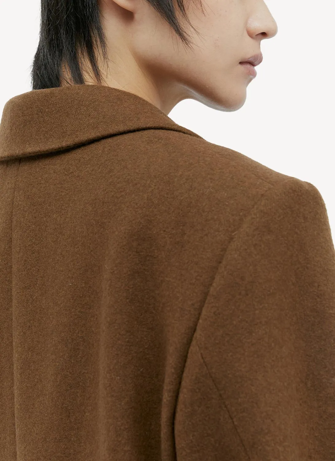 Lemaire - Blazer - Dark Brown - Femme