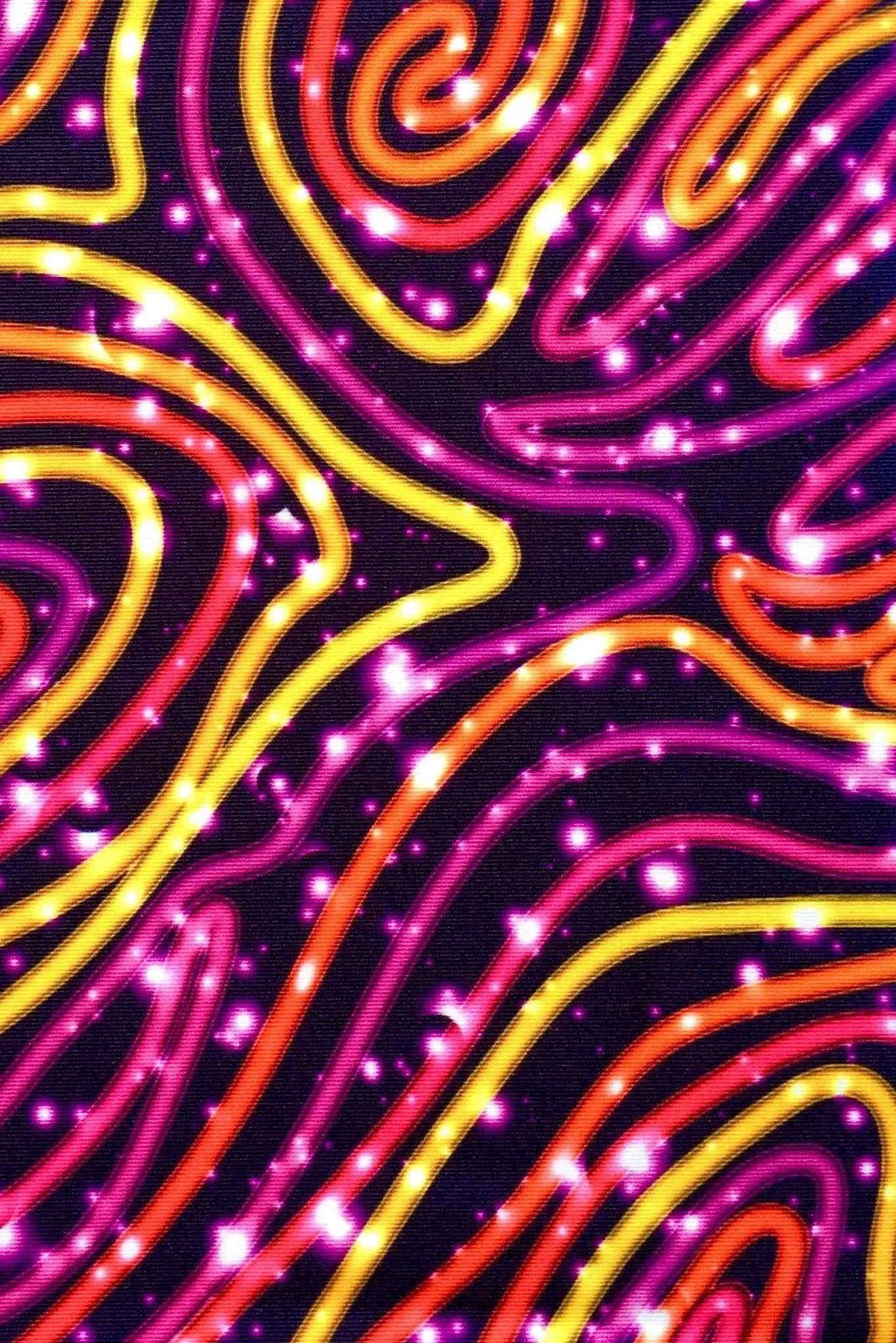 Vibrant Galaxy Lucy Printed Performance Leggings - Women